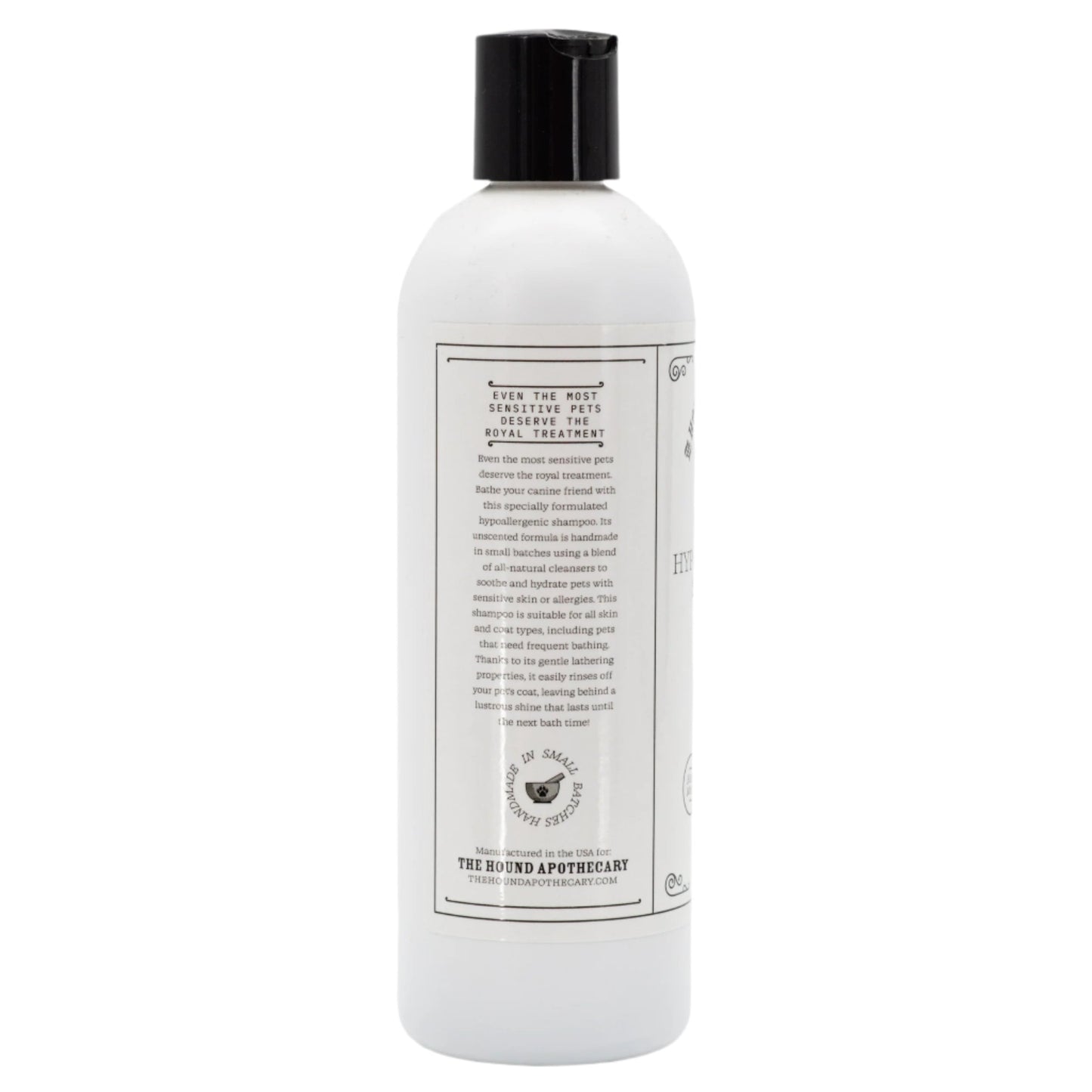 Unscented Hypoallergenic Dog Shampoo | 16 oz | The Hound Apothecary