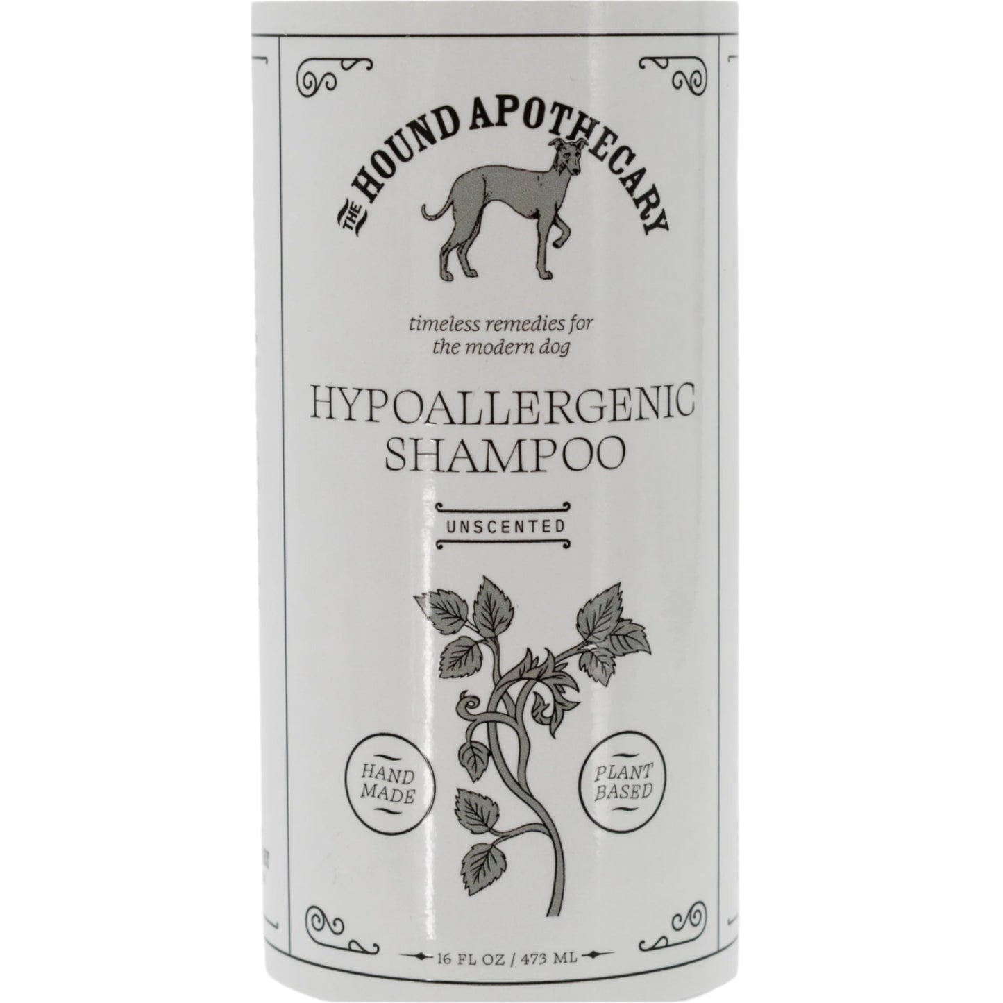 Unscented Hypoallergenic Dog Shampoo | 16 oz | The Hound Apothecary