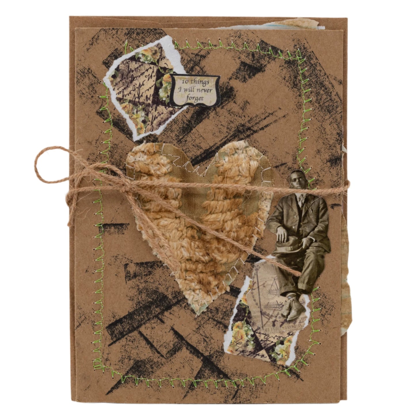 Vintage Junk Journal Card & Envelope Set | 5" x 7" | The Painted Attic