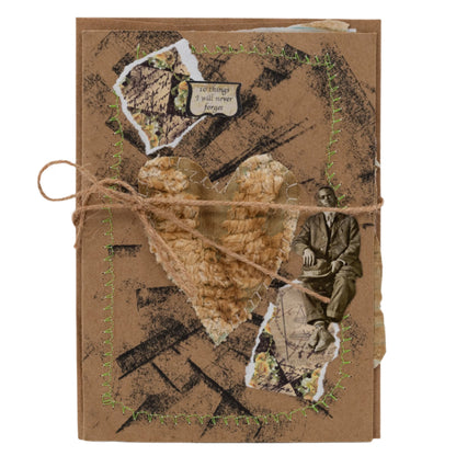 Vintage Junk Journal Card & Envelope Set | 5" x 7" | The Painted Attic