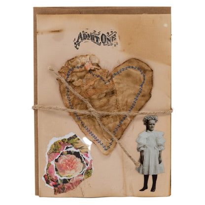 Vintage Junk Journal Card & Envelope Set | 5" x 7" | The Painted Attic