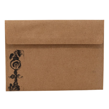 Vintage Junk Journal Card & Envelope Set | 5" x 7" | The Painted Attic