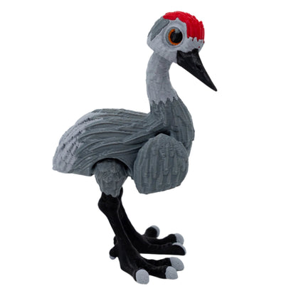 3D Printed Sandhill Crane | Black Sheep Products LLC