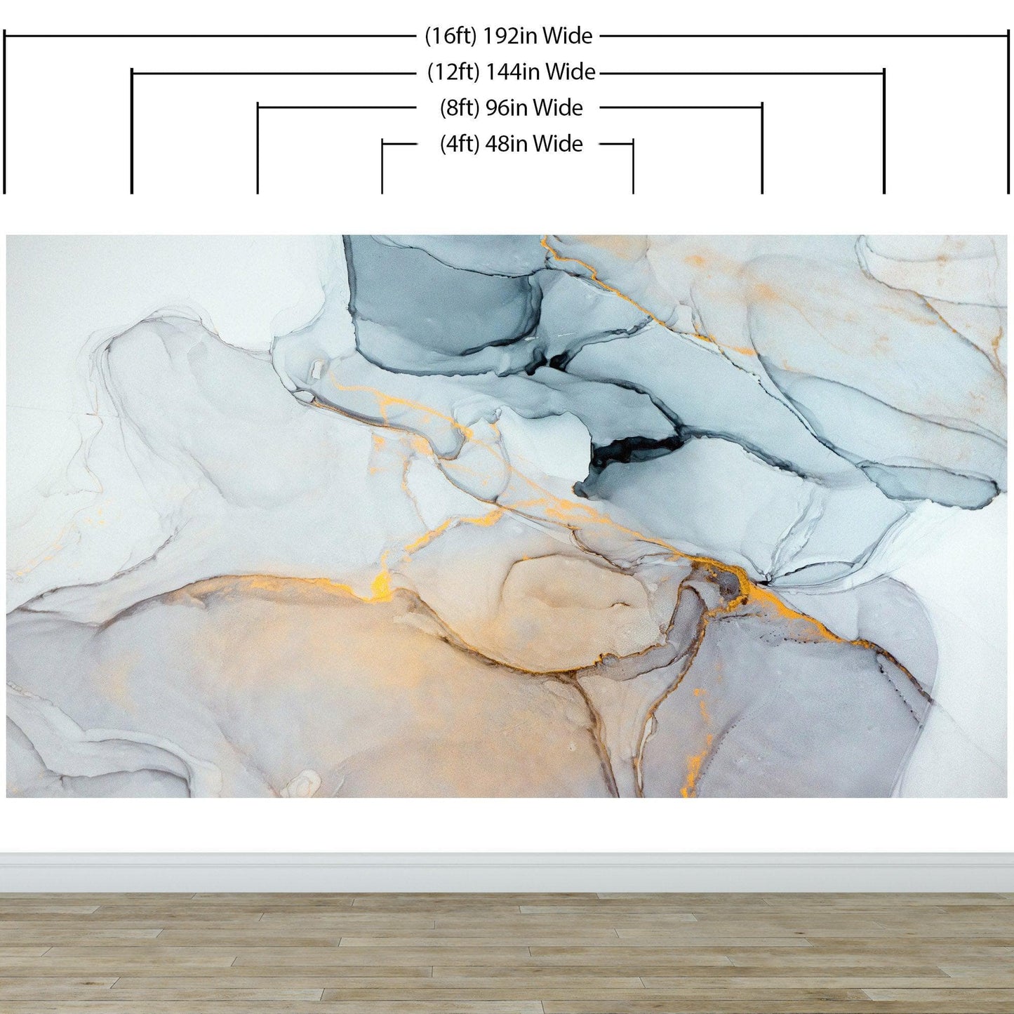 Marble Stone Quartz Pattern Wall Mural. #6166