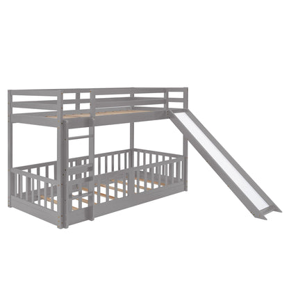 Functional Bunk Bed & Convertible Ladder And Slide