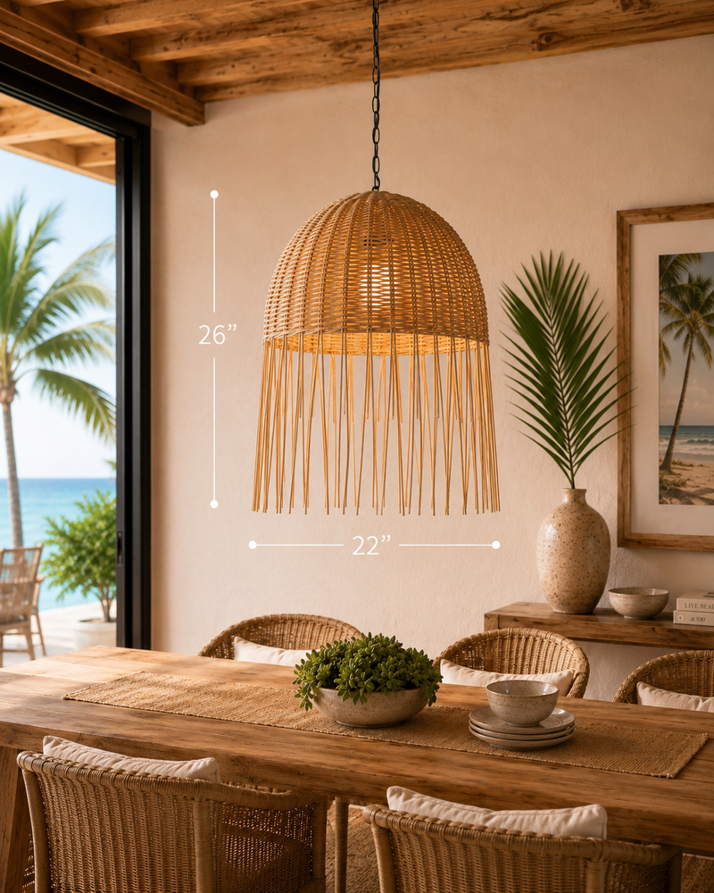 Tulum Fringe Chandelier