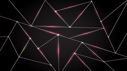 Luxury Polygonal Triangle Pattern Lines Shape. Peel and Stick Wall Mural. #6251