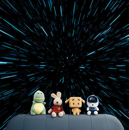 Lightspeed Through Hyperspace Wall Mural. Peel and Sticker Wallpaper. #6286