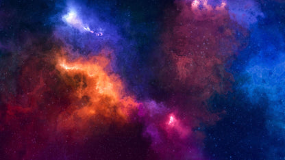 Space Galaxy Nebula Wall Mural Peel and Sticker Wallpaper. #6295