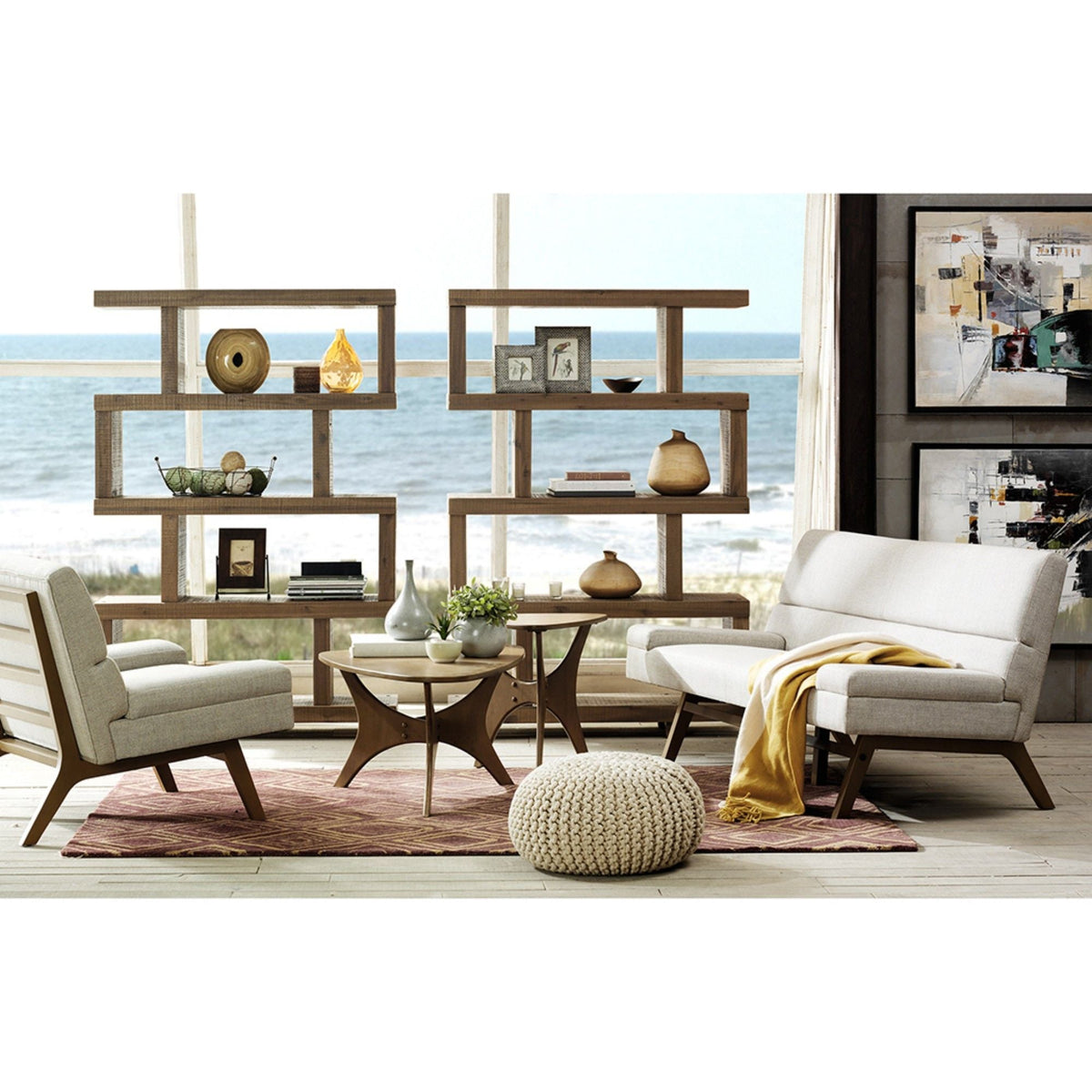 Triangle Table With Unique Design