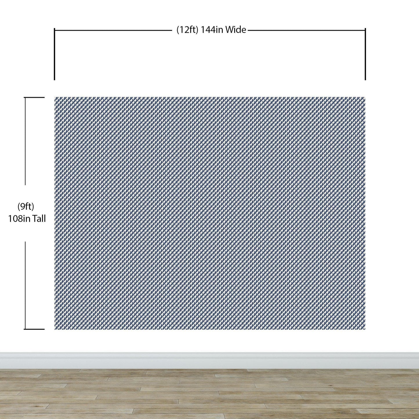 Modern Geometric Shape Pattern Wall Mural. Minimalist Mosaic Square Box Shape Bauhaus Pattern. #6328