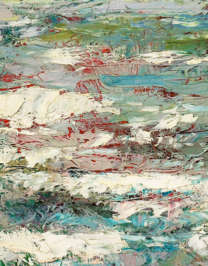 The Sea Painting from 1887 by Jan Toorop. Wall Mural / Peel and Stick Wallpaper. #6334