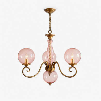 Celestine Glass Globe Chandelier