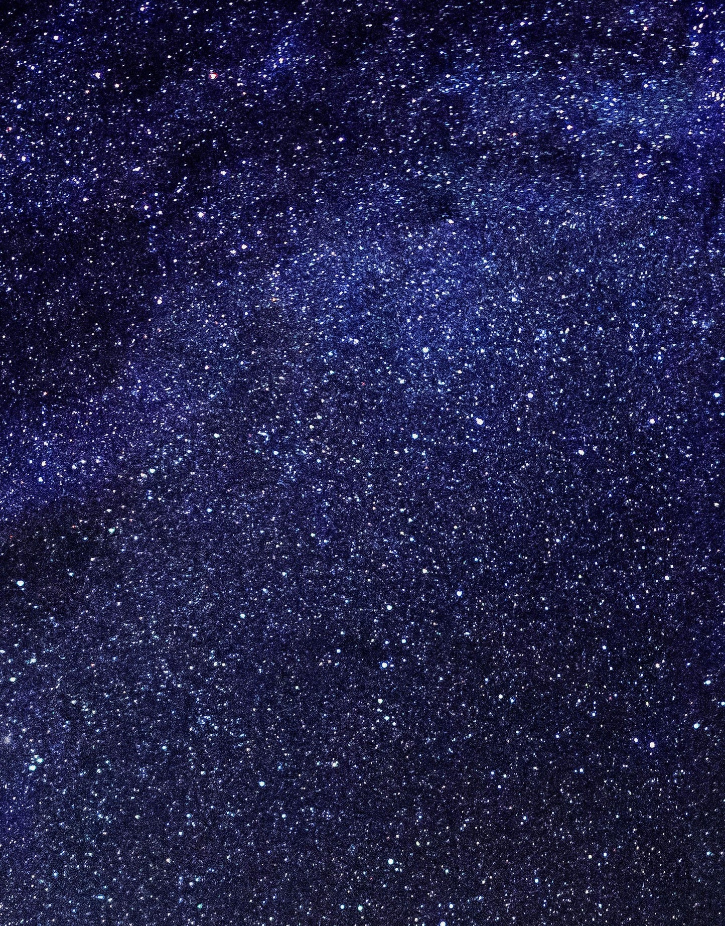 Milky Way Galaxy Stars Wall Mural. Starry Night Over Devils Tower National Monument Park. #6416