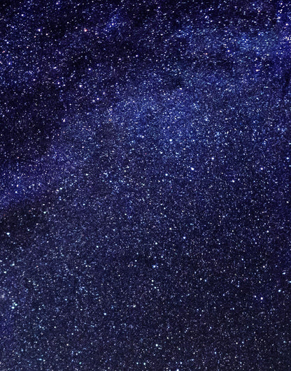Milky Way Galaxy Stars Wall Mural. Starry Night Over Devils Tower National Monument Park. #6416