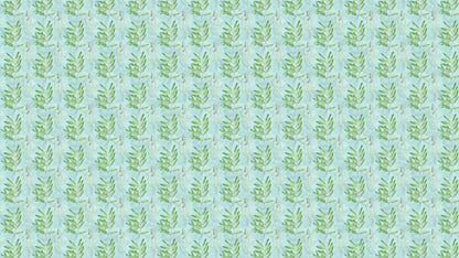 Eucalyptus Wallpaper. Farmhouse Decor Peel and Stick Wall Mural. Blue and Green Colors. #6482