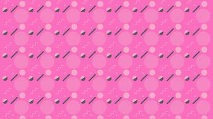 80's Wallpaper Neon Pink. 90’s Vintage Pink Memphis Wallpaper. I Love 80s. #6539