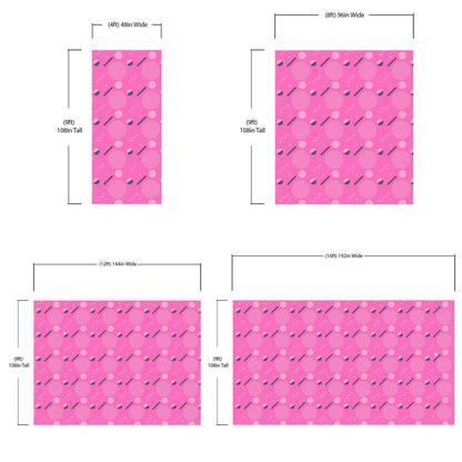 80's Wallpaper Neon Pink. 90’s Vintage Pink Memphis Wallpaper. I Love 80s. #6539