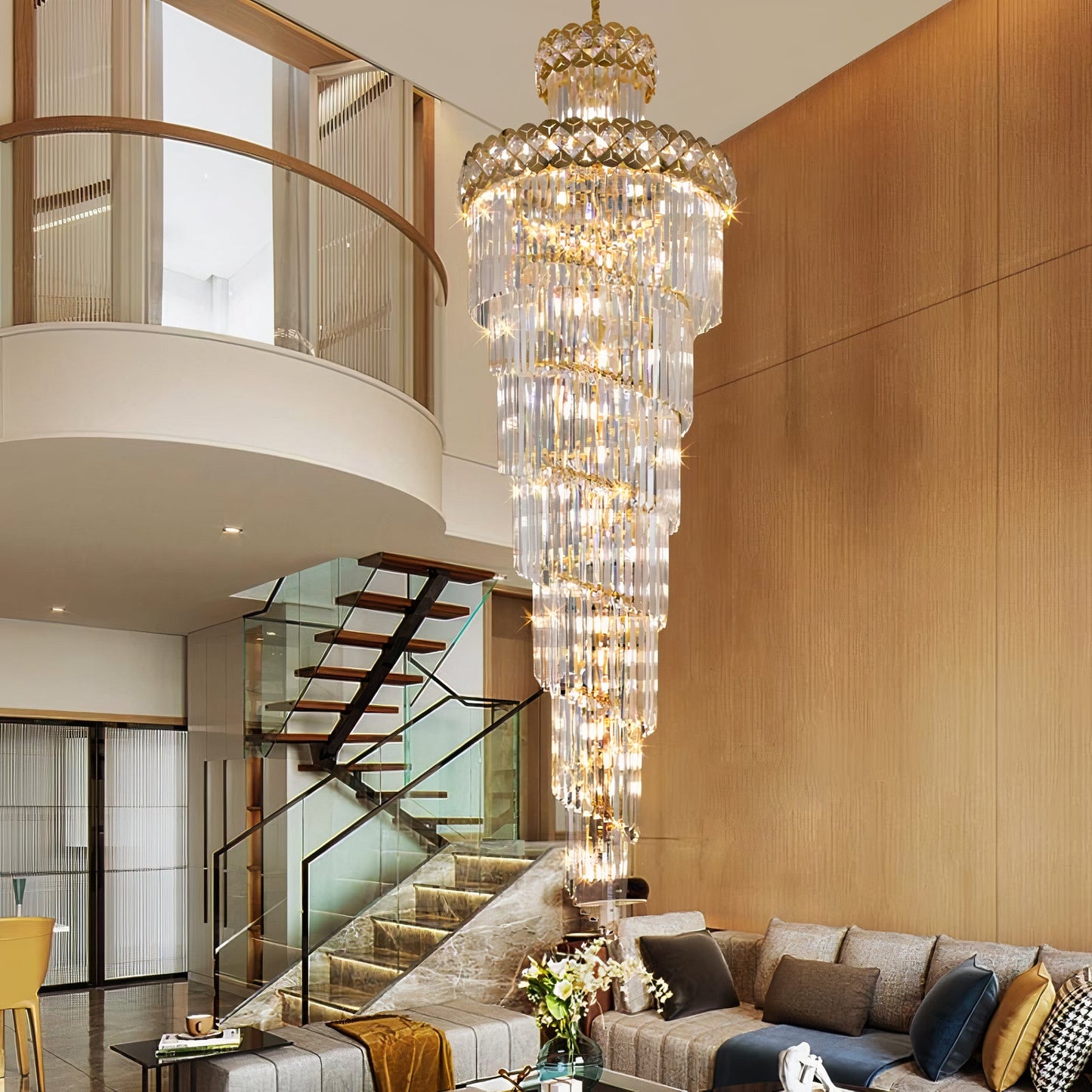 Luxurious Luster Chandelier
