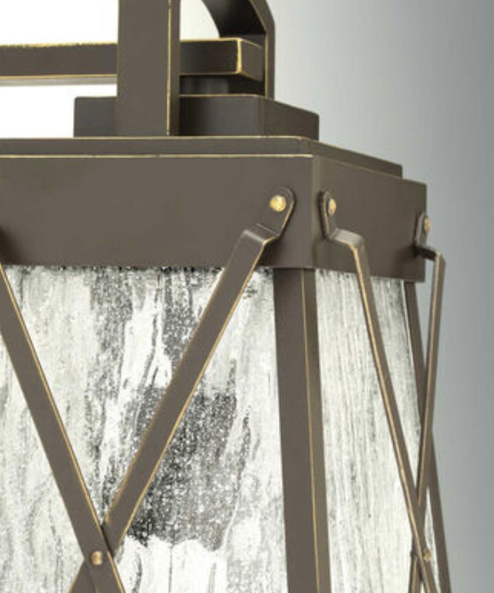 Creighton 1-Light 12"h Small Outdoor Wall-Lantern Antique Bronze Finish by Progress