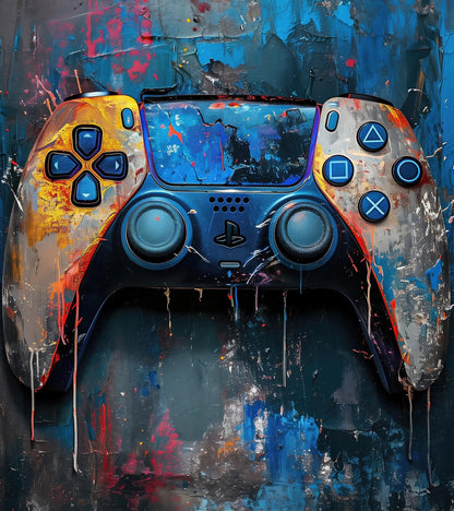 Playstation Gamer Wallpaper Mural. #6913