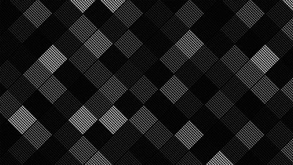 Modern Black and White Polka Dot Peel and Stick Wall Mural. #6964