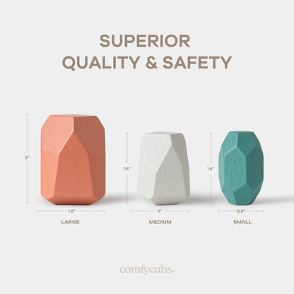 Stacking Blocks for Toddlers in Dino Pack