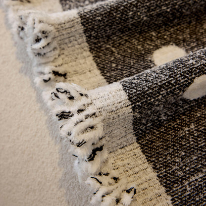 Decorative Plush Textured Woven Sofa Cover Throw, Cozy Soft Couch Protector Blanket