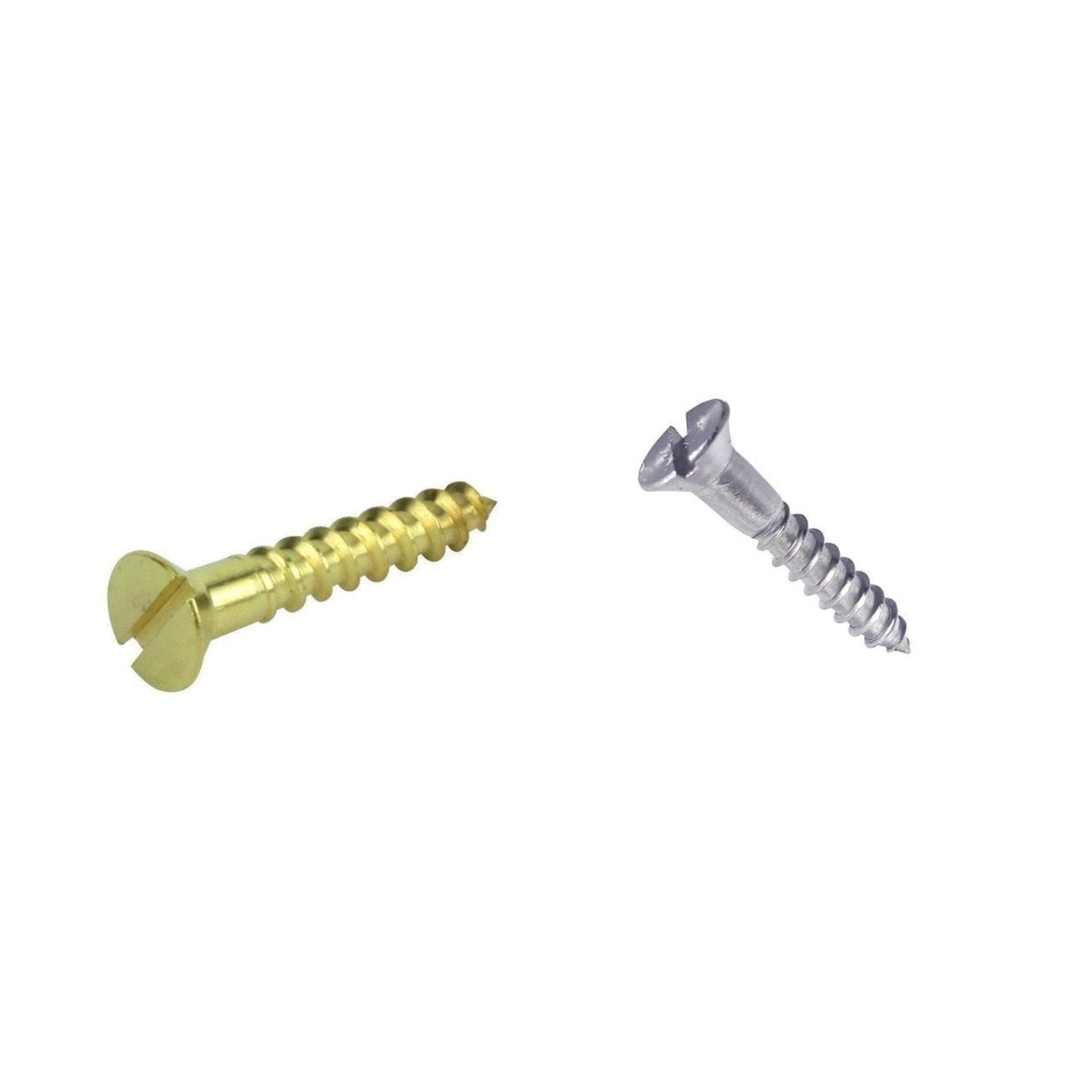 #6 Wood Screws Slotted Flathead