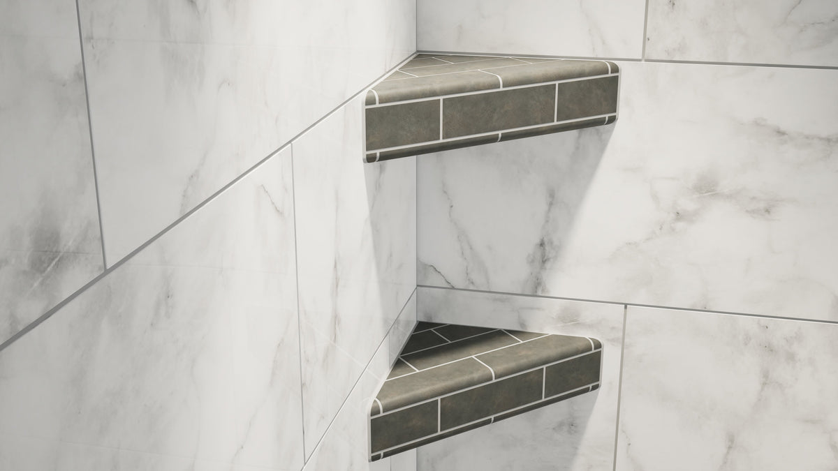The Original™ Corner Shower Shelf (10" x 10")