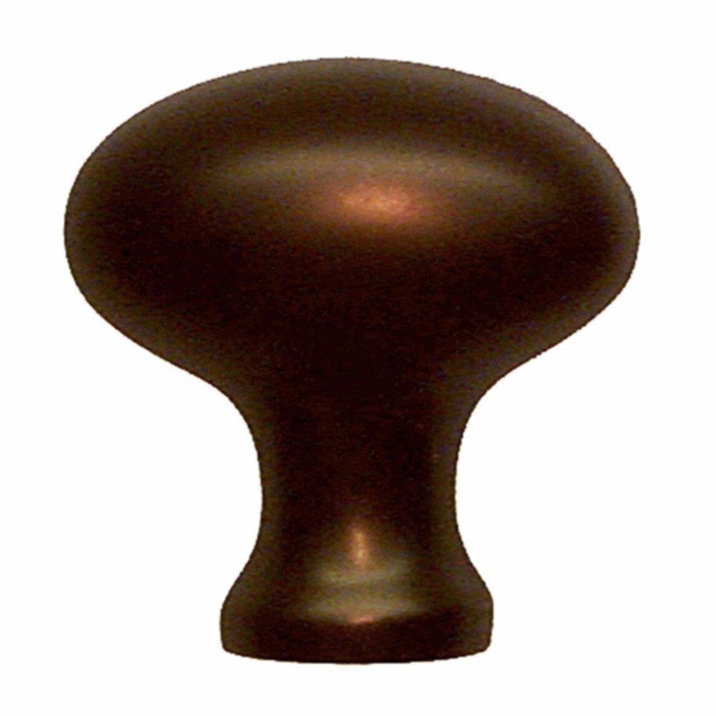Oval Solid Brass Knob