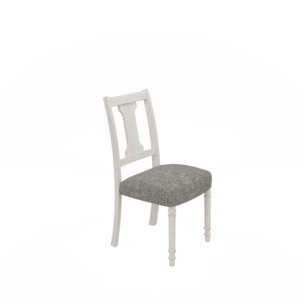 Tannen - Dining Side Chair (Set of 2) - White / Gray