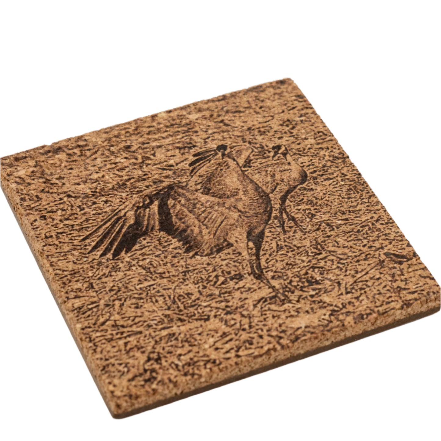 Etched Cork Coaster | Multiple Designs | Single Coaster | RCK Creations & More