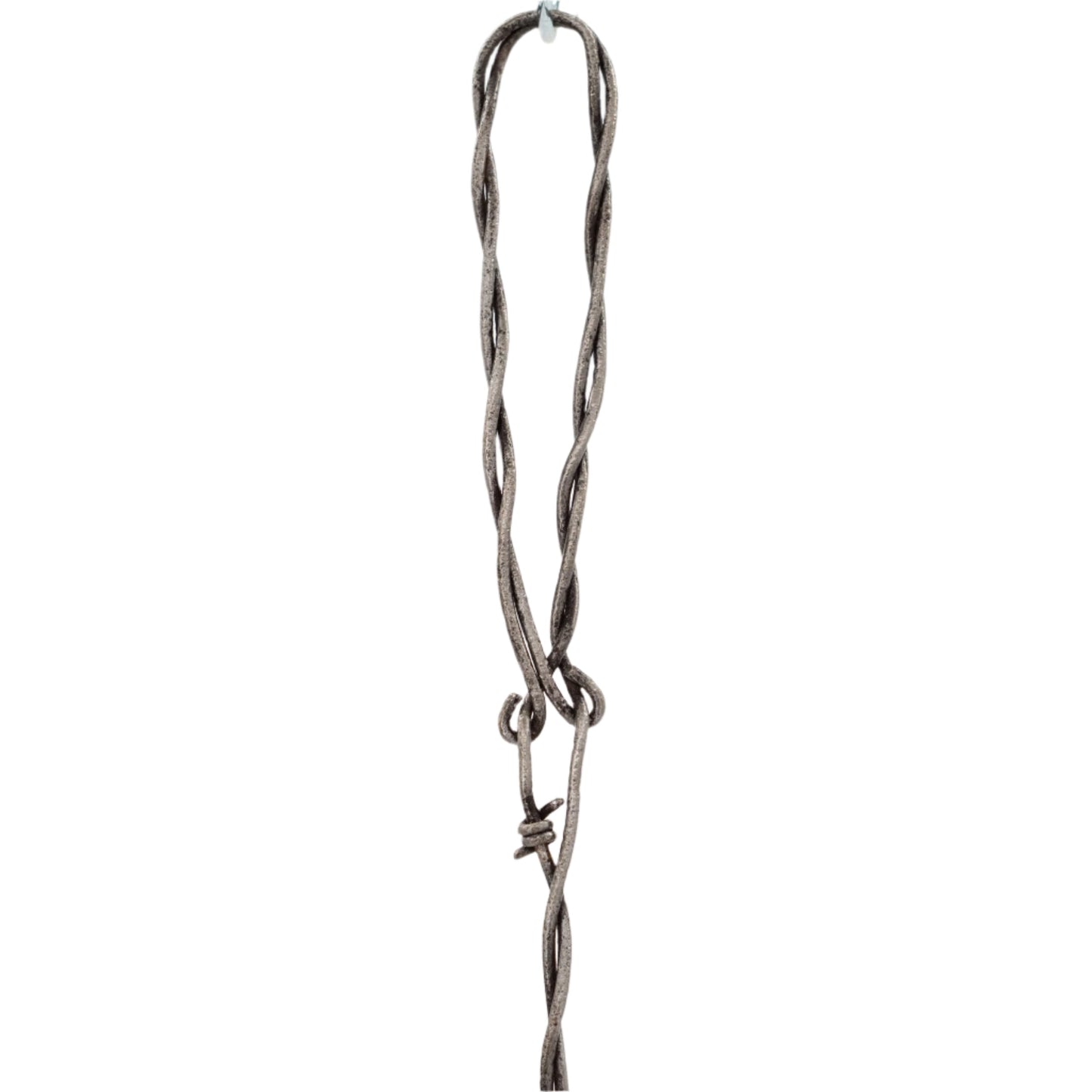 Cowhide & Barbed Wire Fly Swatter | Mill Iron West