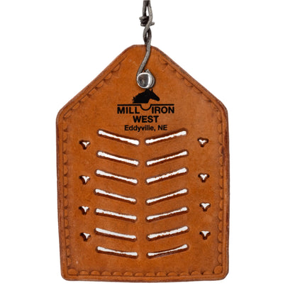Cowhide & Barbed Wire Fly Swatter | Mill Iron West