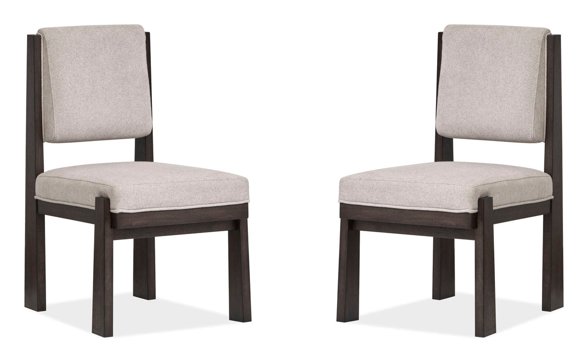 Tauren - Upholstered Side Chair (Set of 2) - Coffee Bean