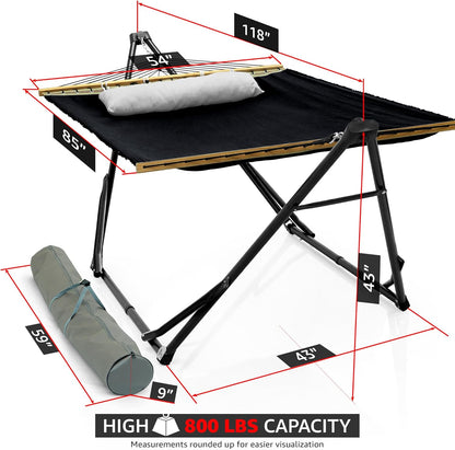 Tranquillo Unity Canvas Hammock Stand for Ultimate Relaxation