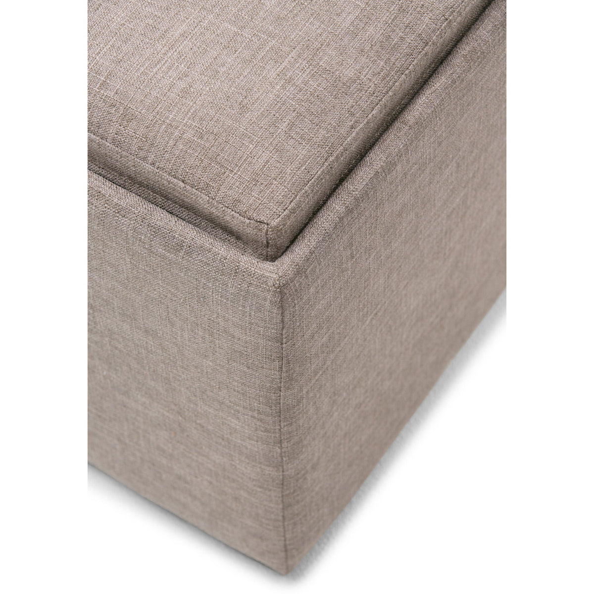 Avalon - Square Coffee Table, Storage Ottoman