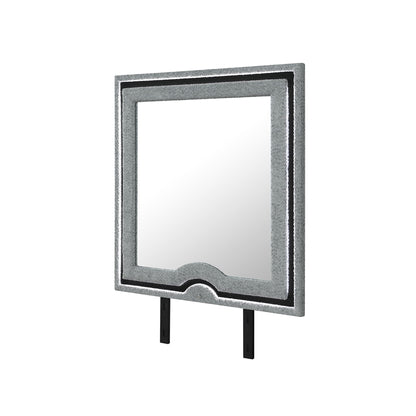 Isaiah - Mirror With Upholstered Frame And LED Lighting