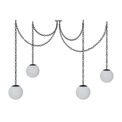 Catenelle Alabaster Swag Pendant Light