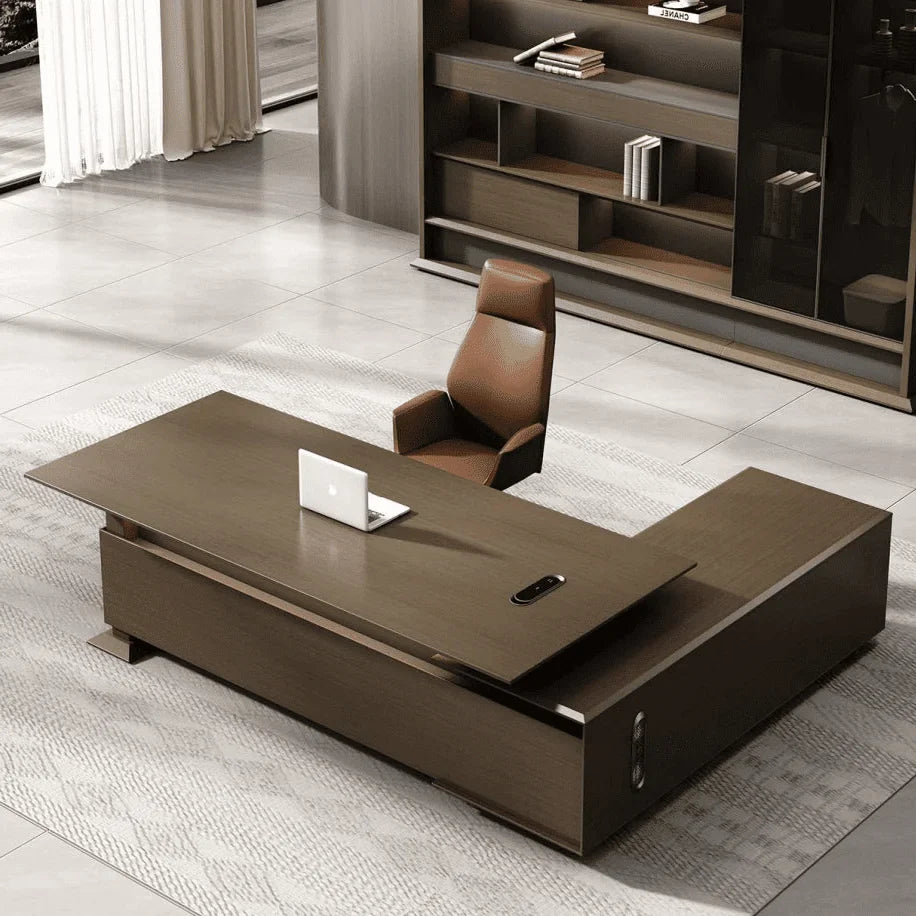 Atlee Decorating Buy Atlee · Modern L-Shaped Executive Desk Online at Best Price