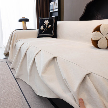 Waterproof Couch Cover Throw, Non Slip Furniture Protector for Leather & Fabric Sofa