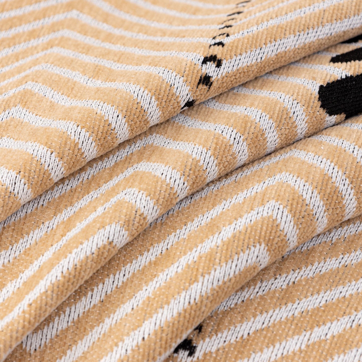 Chenille Sofa Throw Cover, Textured Chevron Decorative Couch Blanket for Living Room