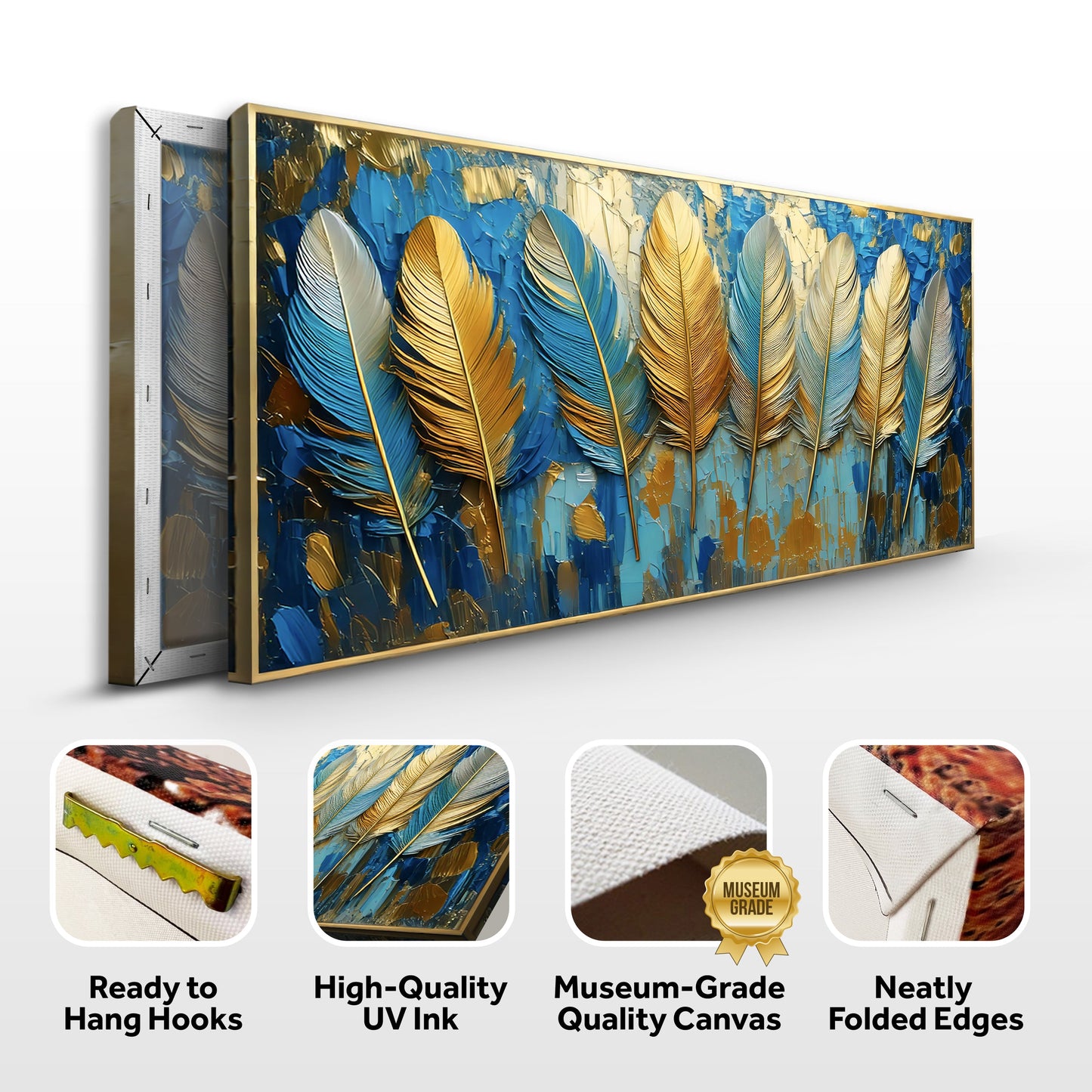 Confetti Sky Impasto Wall Art