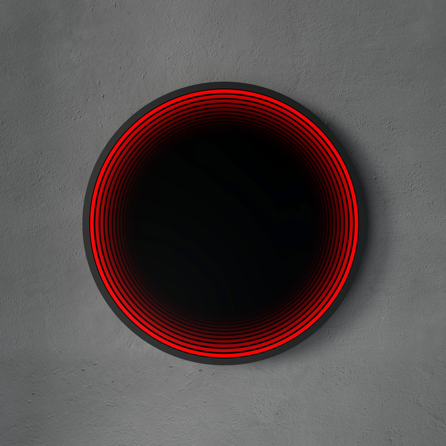 3D Circle Mirror Light
