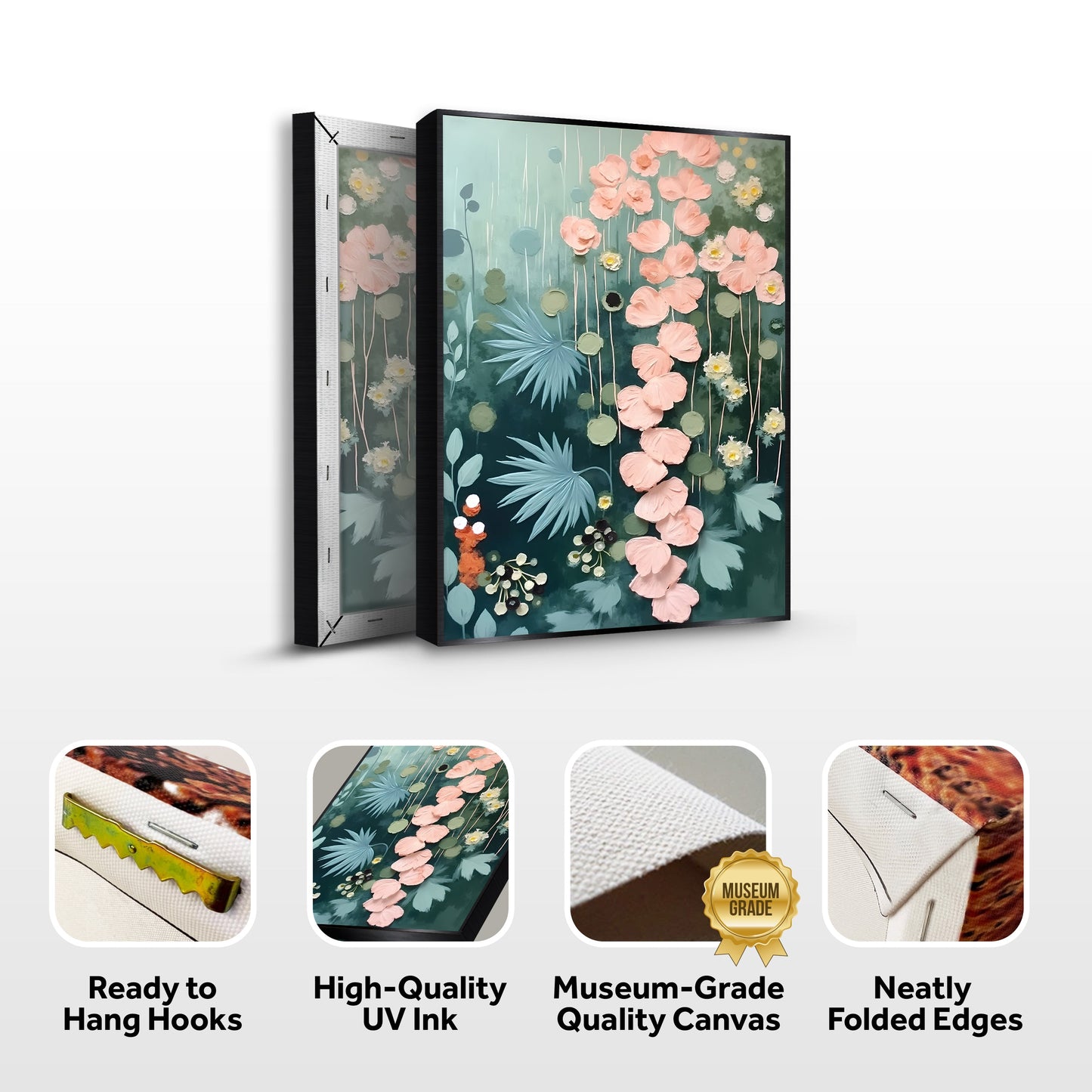 Secret Garden Impasto Wall Art II