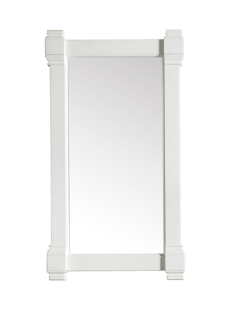 James Martin Brittany 22" Mirror, Bright White
