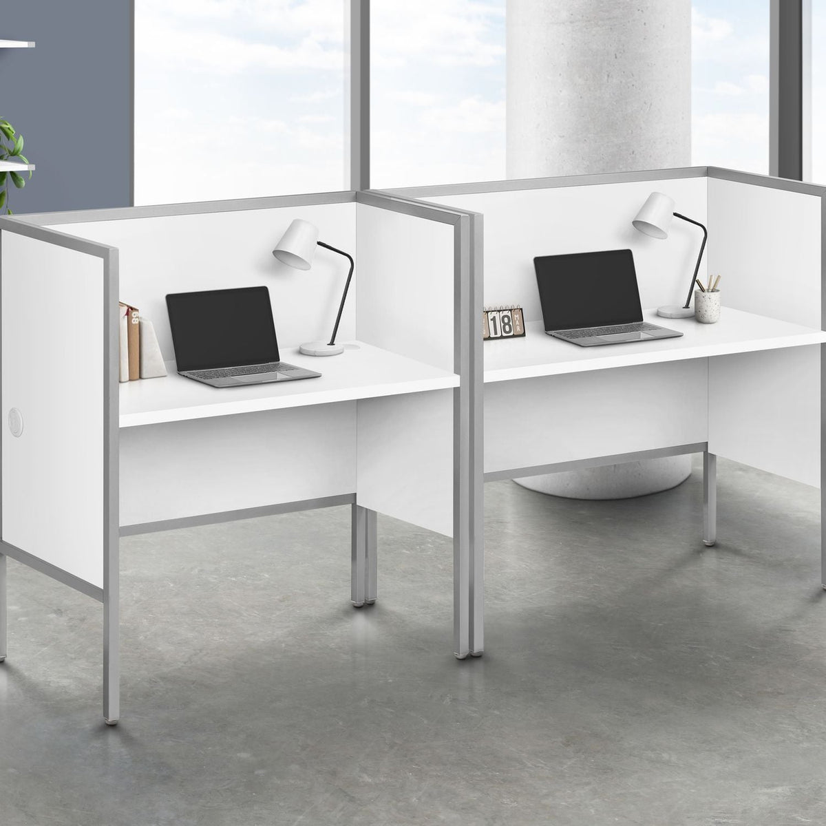 Office Cubicle, Desk, Commercial Grade, Contemporary & Modern