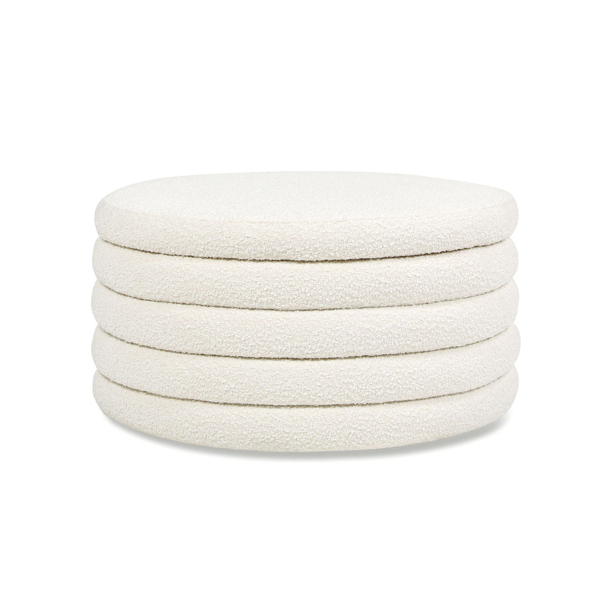 Fuji - Oversized Round Storage Ottoman