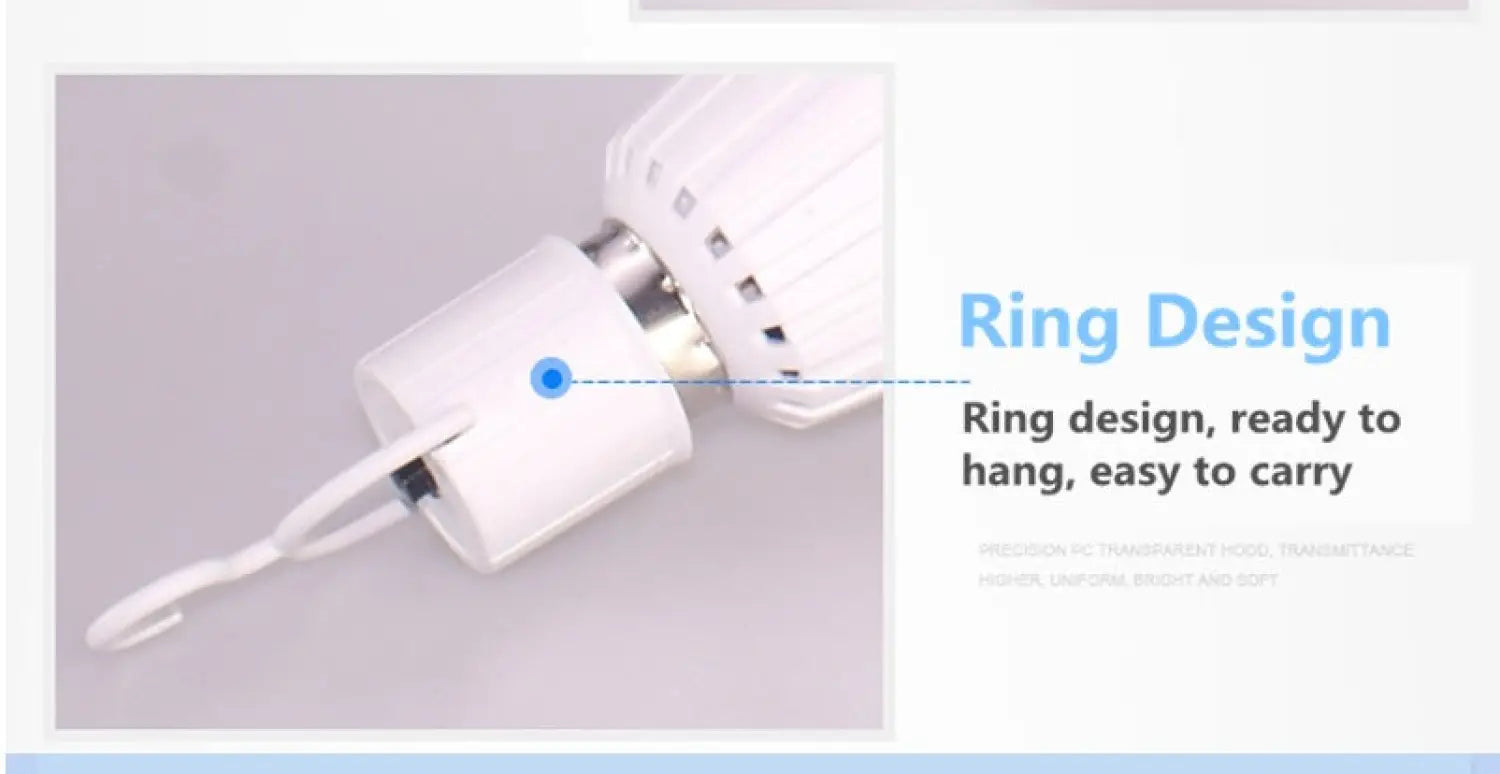 7W LED Emergency Light Bulbs - Rechargeable & Energy Saving